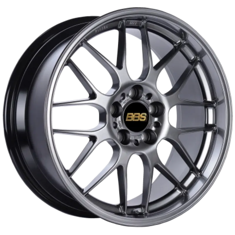 Bbs Rg-R 17X7 4X100 Et38 Diamond Black Wheel -70Mm Pfs/Clip Required 1
