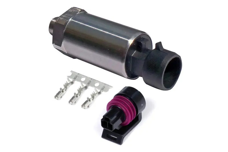 Haltech 5 Bar Motorsport Stainless Steel Diaphragm Map Sensor 1/8 Npt W/Plug & Pins 1