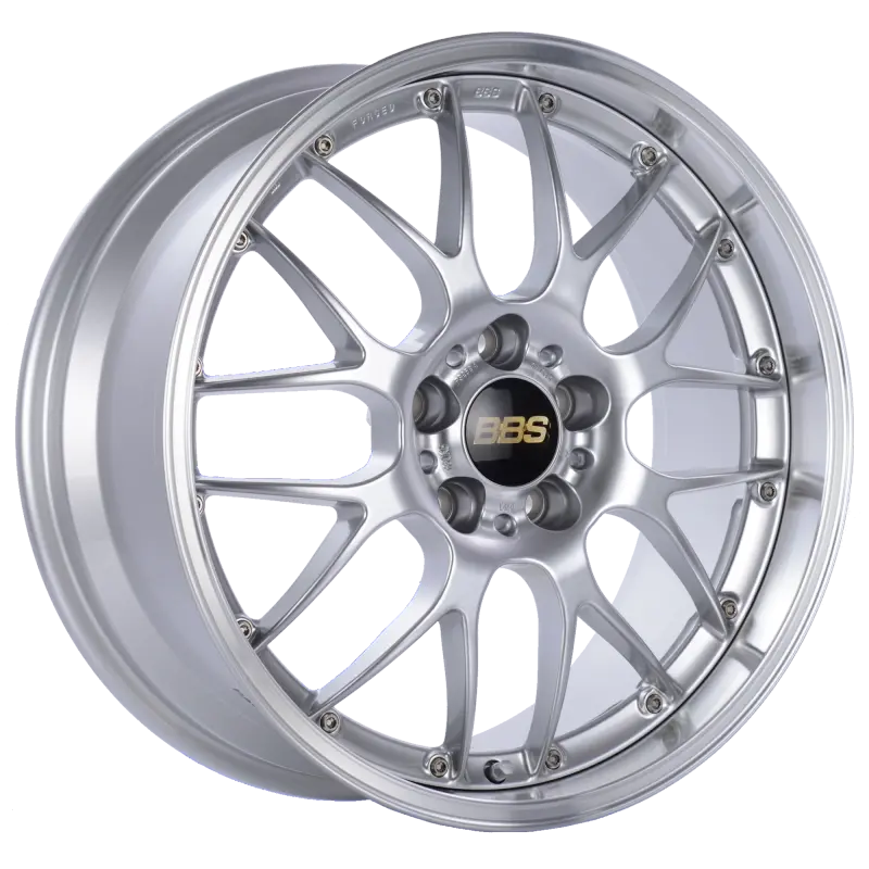 Bbs Rs-Gt 20X8.5 5X114.3 Et43 Diamond Silver Center Diamond Cut Lip Wheel -82Mm Pfs/Clip Required 1