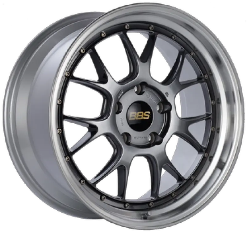 Bbs Lm-R 19X10.5 5X114.3 Et15 82Mm Pfs Ring/Clip Required - Diamond Silver Wheel 1