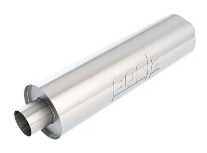 Borla 3In In/Out 6.75In Diameter X 24In Turbo Xl Muffler - Developed For Truck Applications 1