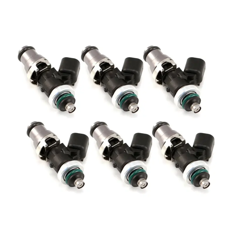 Injector Dynamics 1050-Xds Injectors 14Mm (Grey) Adaptor Top Gtr Lower Spacer (Set Of 6) 1