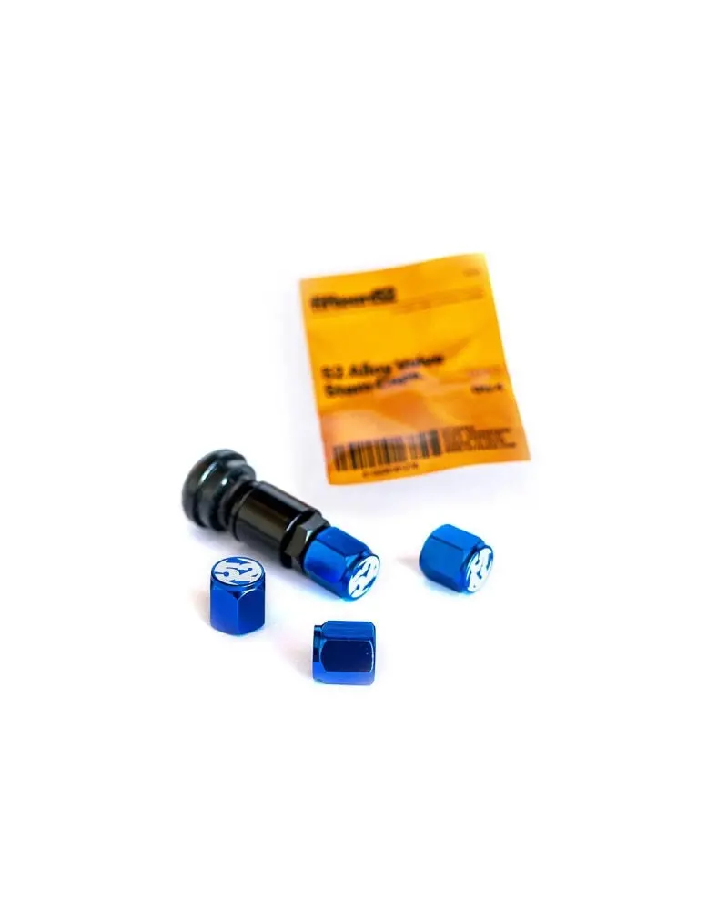 Fifteen52 Valve Stem Cap Set - Blue - 4 Pieces 1