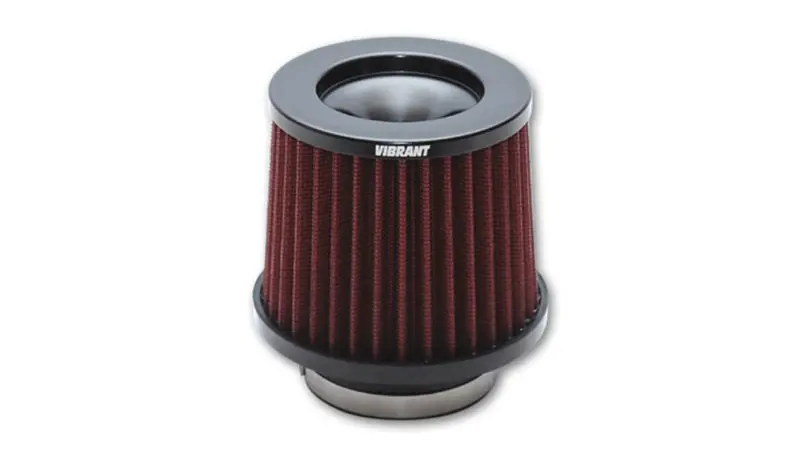 Vibrant The Classic Performance Air Filter (5.25In O.D. Cone X 5In Tall X 3In Inlet I.D.) 1