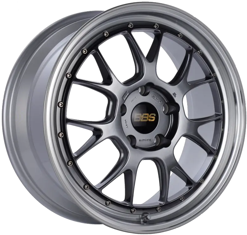 Bbs Lm-R 19X8.5 5X130 Et55 Cb71.6 Diamond Black Center Diamond Cut Lip Wheel 1