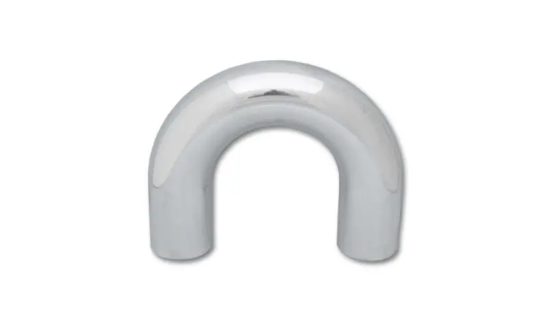Vibrant 4In O.D. Universal Aluminum Tubing (180 Degree Bend) - Polished 1