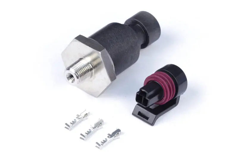 Haltech 2000 Psi Honeywell Brake/Nitrous Pressure Sensor 1/8 Npt W/Plug & Pins 1