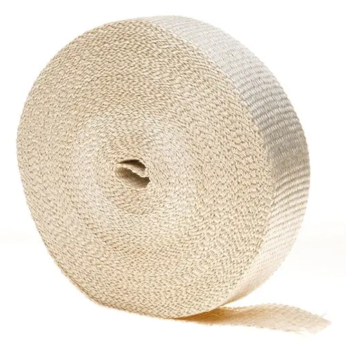 Performance World - 741101 100' 1" Wide Header Exhaust Wrap Tan 1