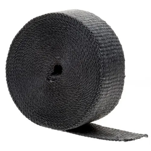 Performance World - 742251 25' 1" Wide Header Exhaust Wrap Black 1