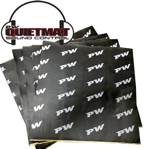 Performance World - 751012 Quietmat Sound Deadener 10Pk 12"X12" 1