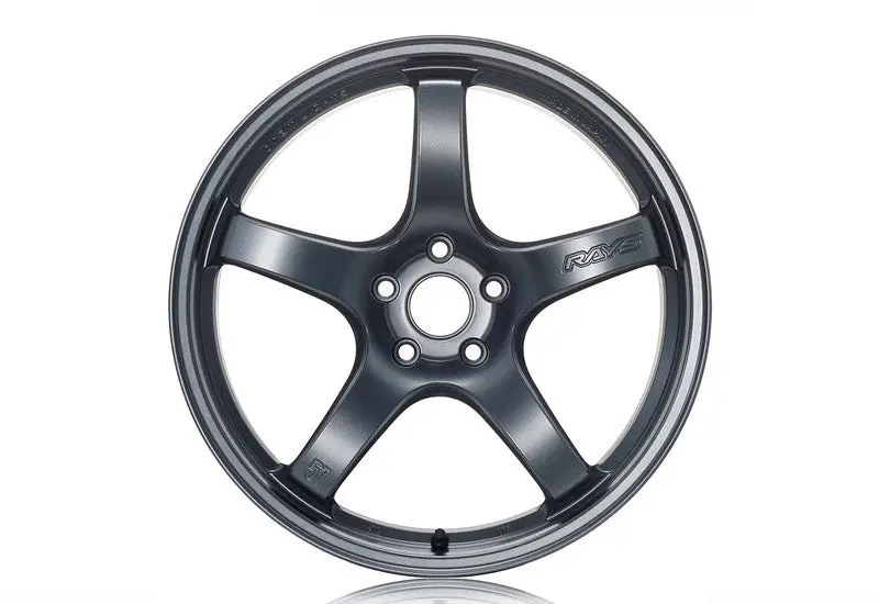 Gram Lights 57Cr 18X9.5 +22 5X114.3 Gun Blue 2 Wheel 1