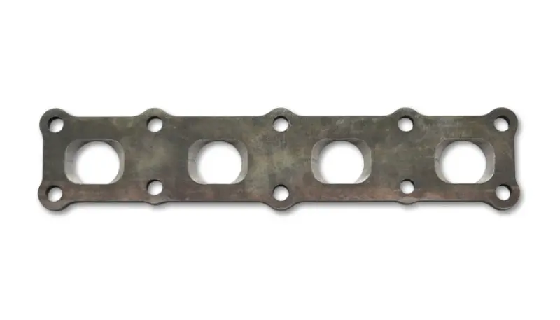 Vibrant Mild Steel Exhaust Manifold Flange For Mitsubishi 4B11 Motor 1/2In Thick 2