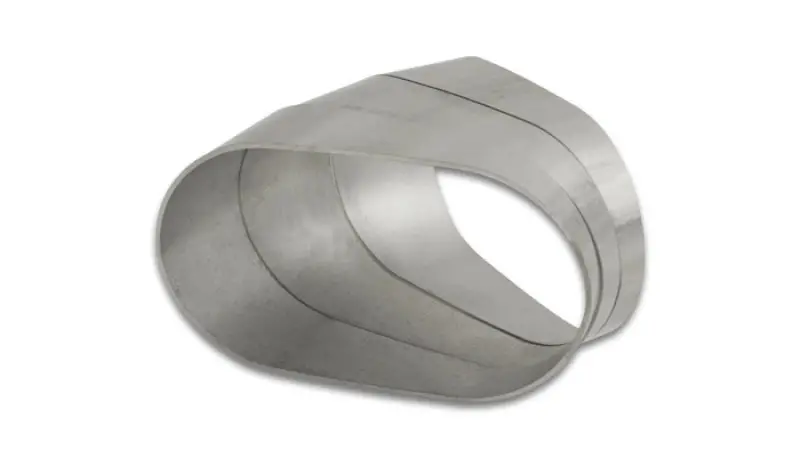 Vibrant Horizontal 304 Ss Oval Pie Cuts 3.5In Od Tight 45 Degree Elbow 1