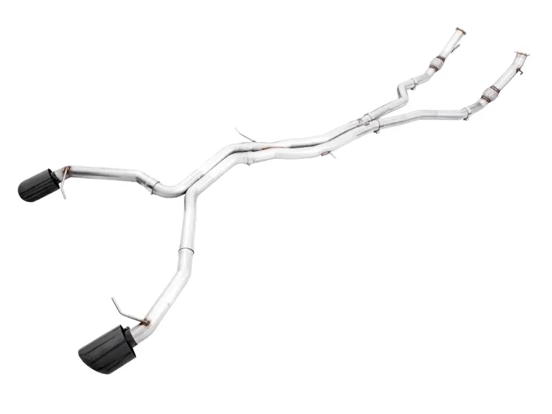 Awe Tuning Audi B9.5 Rs 5 Coupe Track Edition Exhaust - Rs-Style Diamond Black Tips 1