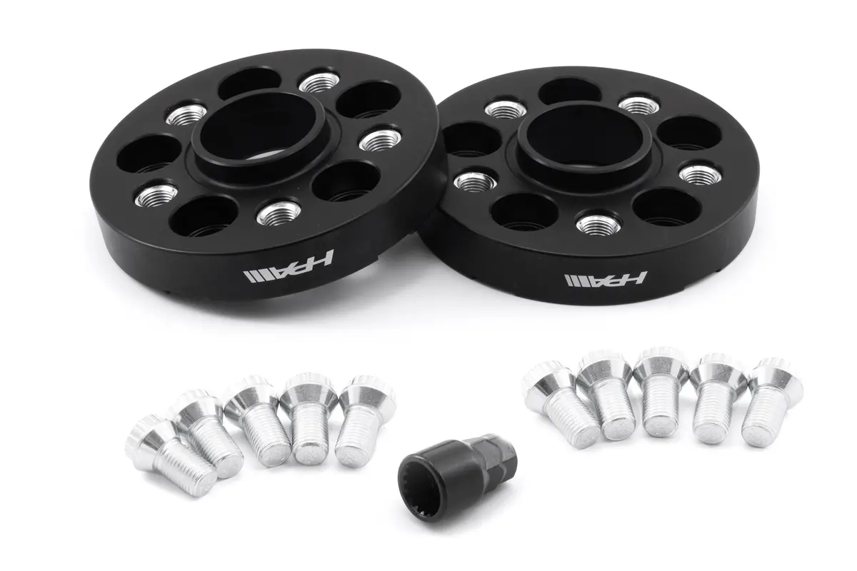 Hpa 25Mm Wheel Spacers Bolt-On Style - 5X112 With 57.1 Center Bore (Vw) 1