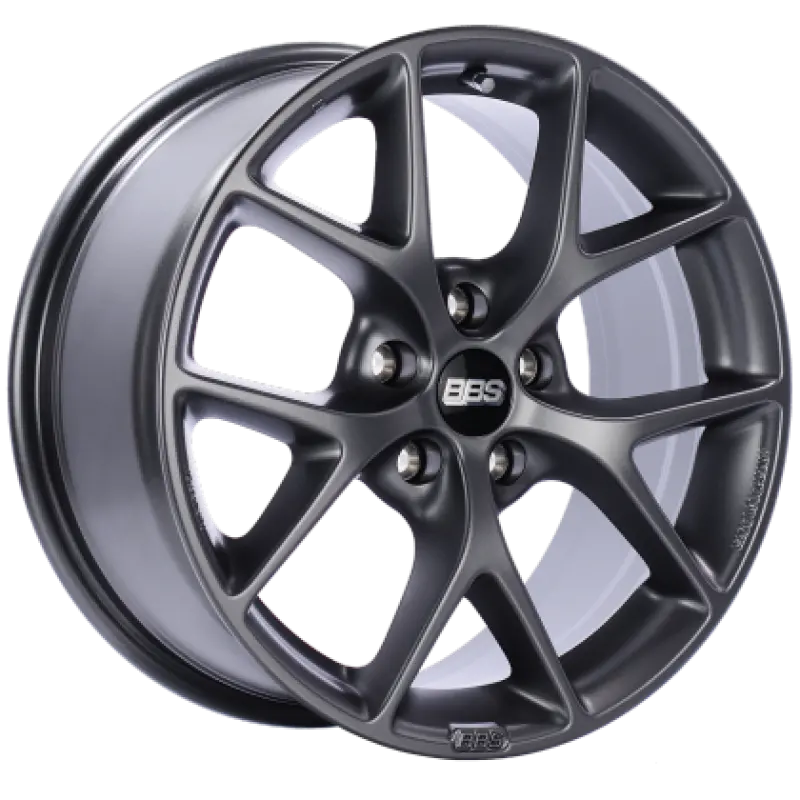 Bbs Sr 18X8 5X112 Et30 Satin Grey Wheel -82Mm Pfs/Clip Required 1