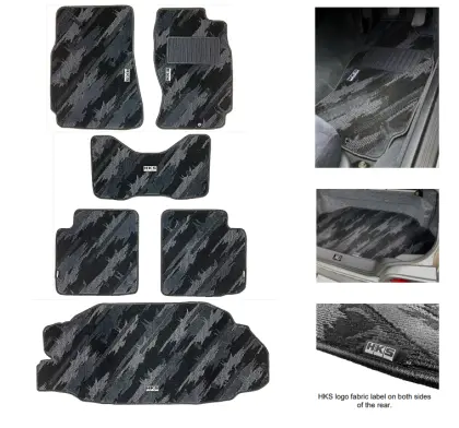 Hks Floor Mats Bcnr33 Full Set Oct Rhd -  53001-An031 1