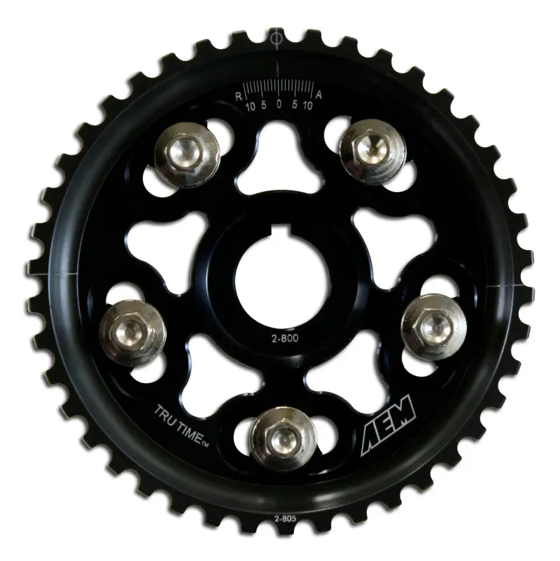 Aem 92-01 Honda Prelude Si Vtec/ Base & Sh True Black Tru-Time Cam Gear 1