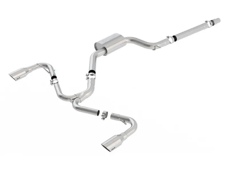 Borla 2018 Volkswagen Gti (Mk7.5) 2.0T At/Mt Ss S-Type Catback Exhaust W/Stainless Brushed Tips 1
