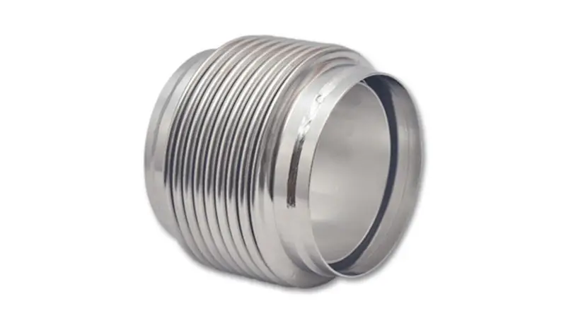 Vibrant Ss Bellow Assembly W/ Solid Liner 4In Inlet/Outlet Id X 4In Overall L Electro Polished 1