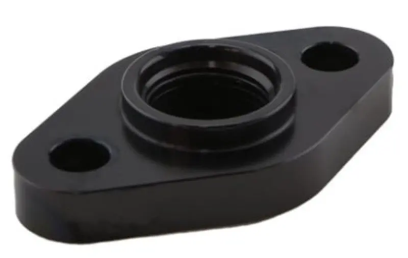 Turbosmart Billet Turbo Drain Adapter W/ Silicon O-Ring 52.4Mm Mounting Hole Ctr Universal Fit 1