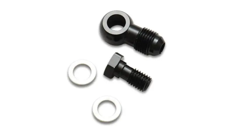 Vibrant -6An Male Banjo Fitting 12Mm X 1.25 Metric Aluminum + 2 Washers 1