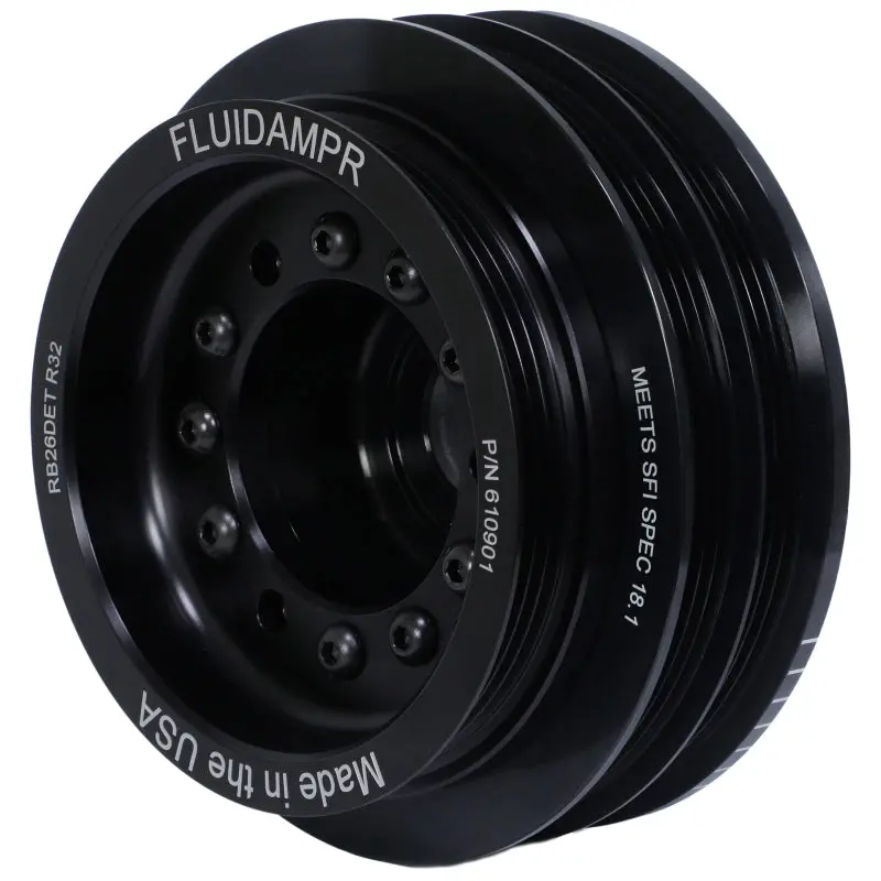 Fluidampr - Nissan R32 Gtr Rb26det Phase-1 Bnr32 Gt-R Steel Internally Balanced Damper - 610901 1