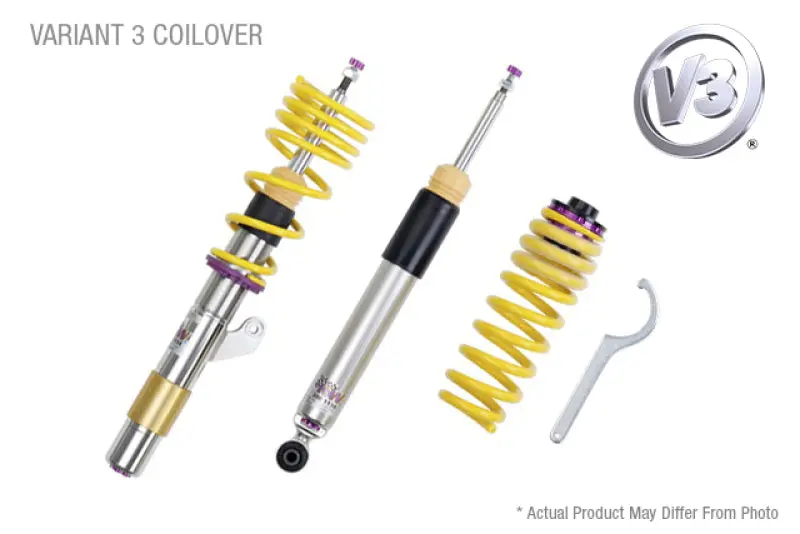 Kw Coilover Kit V3 2018+ Audi S5 (B9) Coupe W/O Electronic Dampers (50Mm) 1