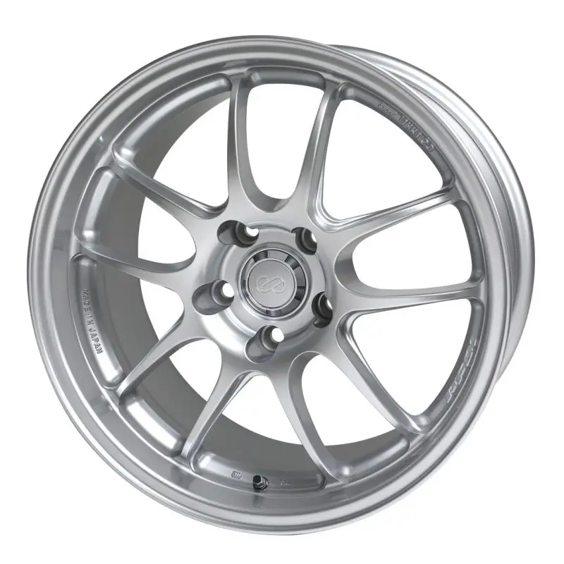 Enkei Pf01 18X9 5X114.3 35Mm Offset 75 Bore Dia Silver Wheel 1