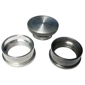 Performance World - 83270 Oil Filler Cap Kit. Includes Weld-On Steel And Aluminum Bung, And Thread-On Cap 1