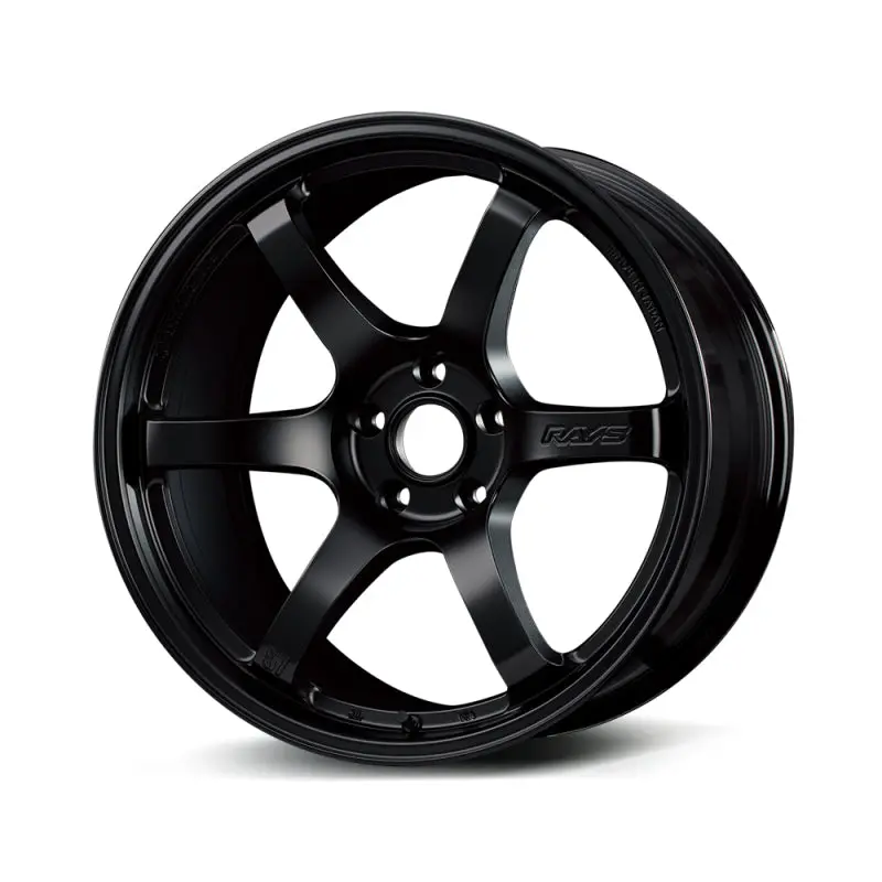 Gram Lights 57Dr 19X9.5 +25 5X112 Semi Gloss Black Wheel 1