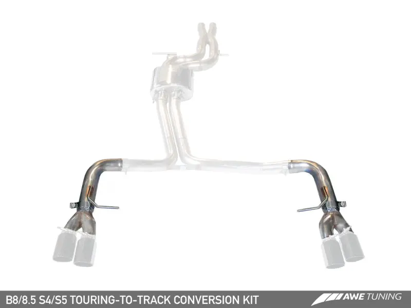Awe Tuning Audi B8 S4/S5 Track Edition Conversion Kit For 90Mm Tips 1