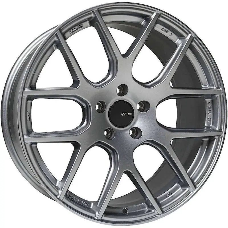 Enkei Xm-6 17X7.5 5X100 45Mm Offset 72.6Mm Bore Storm Gray Wheel 1