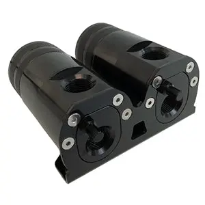 Performance World - 85200 Dual Engine Air Oil Separator Tanks 1