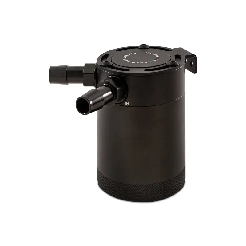 Mishimoto Compact Baffled Oil Catch Can - 2-Port 1