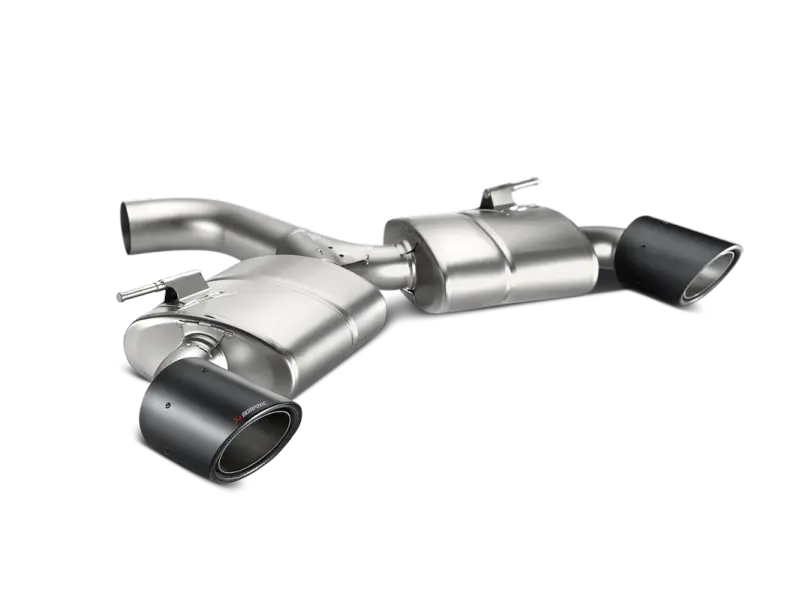 Akrapovic 13-17 Volkswagen Golf Gti (Vii) Slip-On Race Line (Titanium) W/ Carbon Tips 1