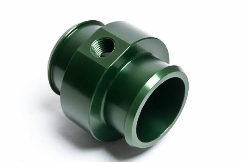 Radium Engineering Universal Hose Barb Adapter For 1-3/4In Id Hose ( W/ 1/4Npt Port) - Green - 14-0062 1