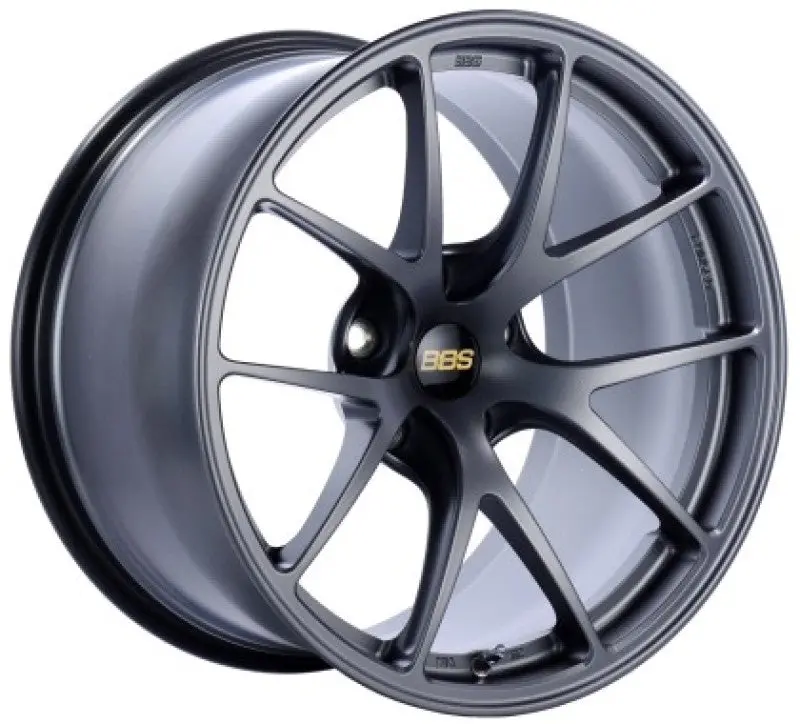 Bbs Ri-A 18X9.5 5X120 Et23 Matte Gray Wheel -82Mm Pfs/Clip Required 1
