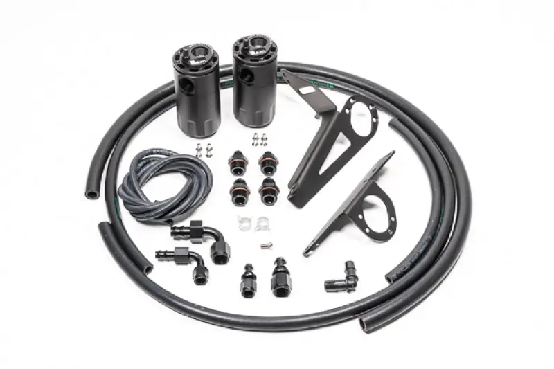 Radium Engineering 00-05 Honda S2000 Lh Drive Only Dual Catch Can Kit Fluid Lock 1