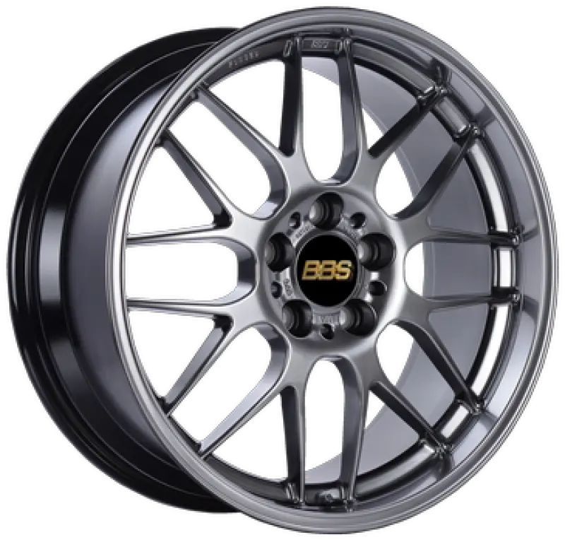 Bbs Rg-R 18X8.5 5X114.3 Et38 Diamond Black Wheel -82Mm Pfs/Clip Required 1