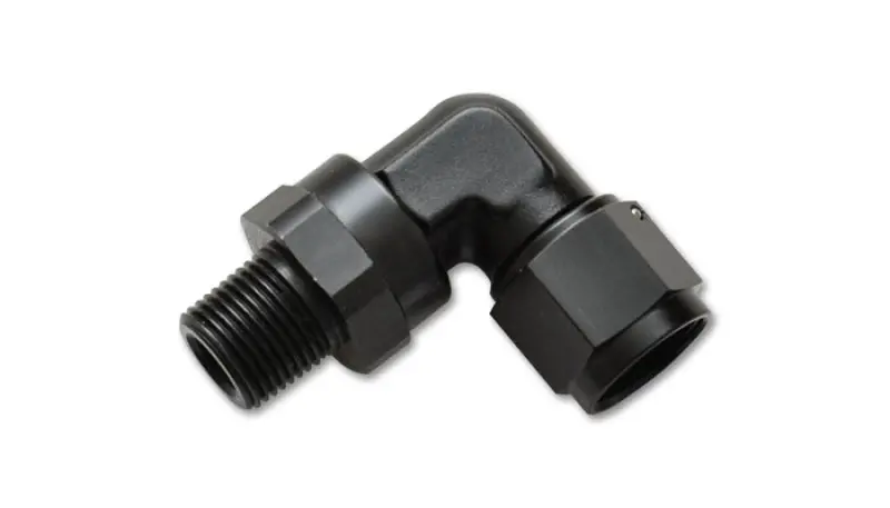 Vibrant -6An To 1/8In Npt Female Swivel 90 Degree Adapter Fitting 2