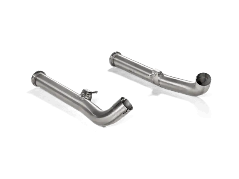 Akrapovic 2019 Mercedes-Benz G63 Amg Link Pipe Set For Opf/Gpf (Ss) 1