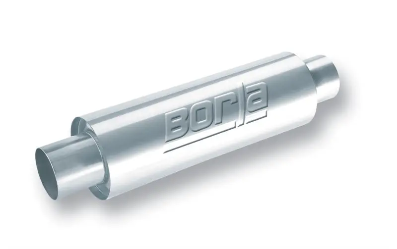 Borla Xr-1 Racing Sportsman 3 Inch Outlet / 3 Inch Inlet Round Muffler 2