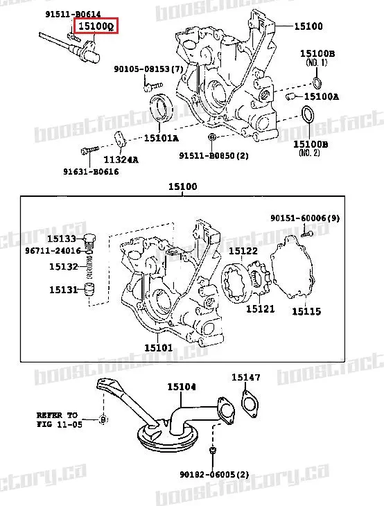 Genuine Toyota - 1Jz-Gte Vvti & 1Jz/2Jz-Ge Crank Sensor  - 90919-05023 1