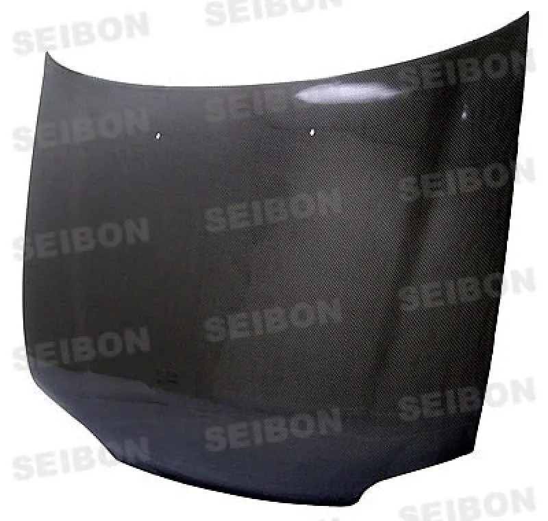 Seibon 92-95 Honda Civic 4Dr Oem Carbon Fiber Hood 1
