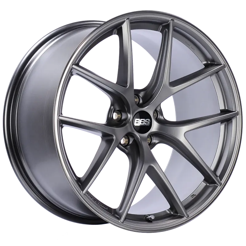 Bbs Ci-R 20X10.5 5X120 Et35 Platinum Silver Polished Rim Protector Wheel -82Mm Pfs/Clip Required 1