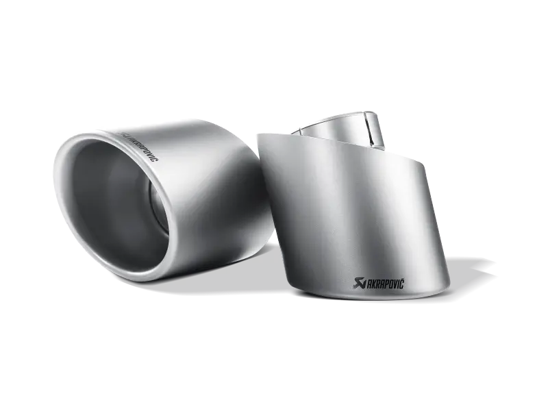 Akrapovic 09-16 Volkswagen Scirocco R Tail Pipe Set (Titanium) 1