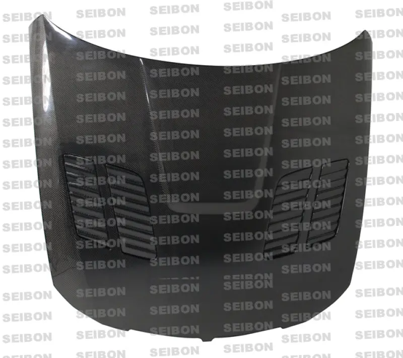 Seibon 05-08 Bmw 3 Series 4 Dr E90 (Excl M3) Gtr-Style Carbon Fiber Hood 1