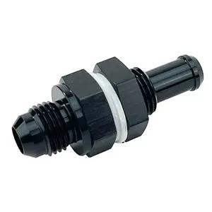 Performance World - 92156 6An Male To 5/16" Tube Fuel Cell Bulkhead Fitting 1