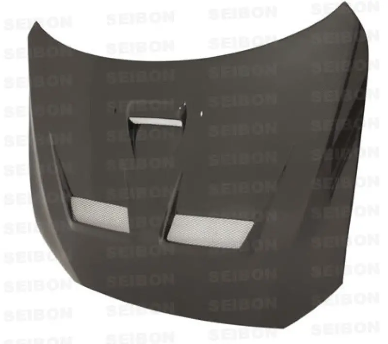 Seibon 08-12 Mitsubishi Evolution X Cw-Style Carbon Fiber Hood 1